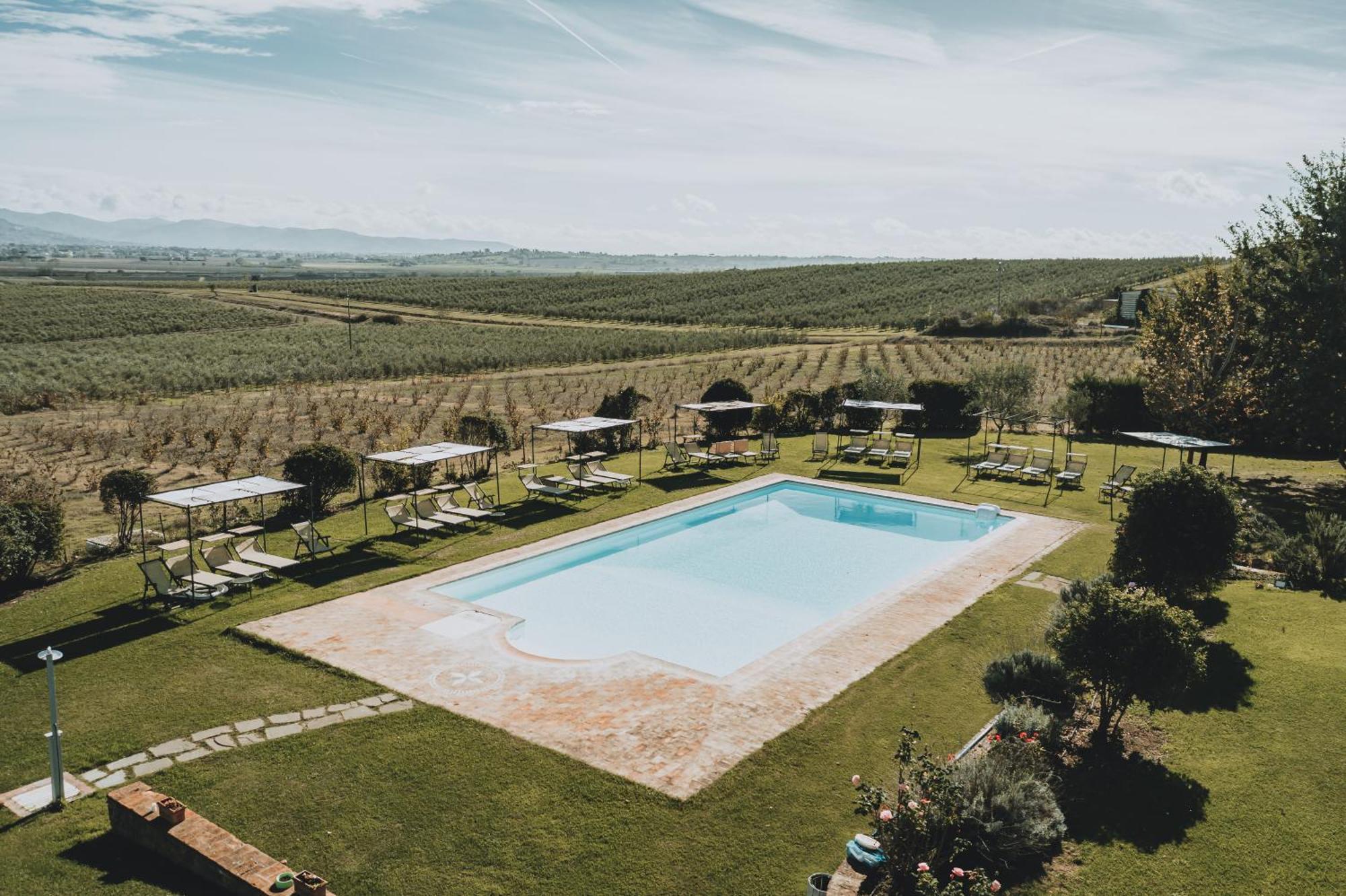 Podere Il Belvedere Su Cortona Castiglion Fiorentino Kültér fotó