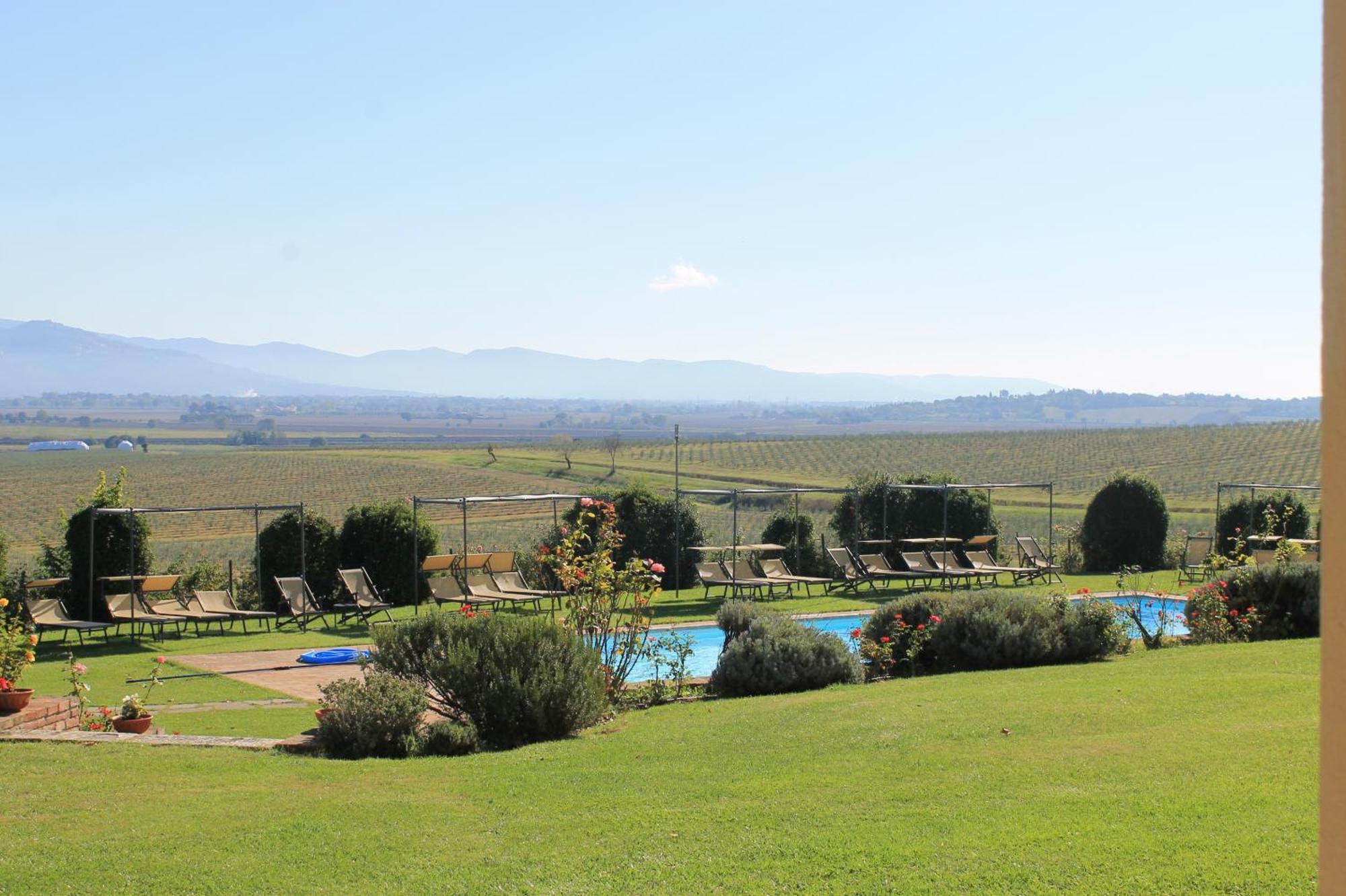 Podere Il Belvedere Su Cortona Castiglion Fiorentino Kültér fotó