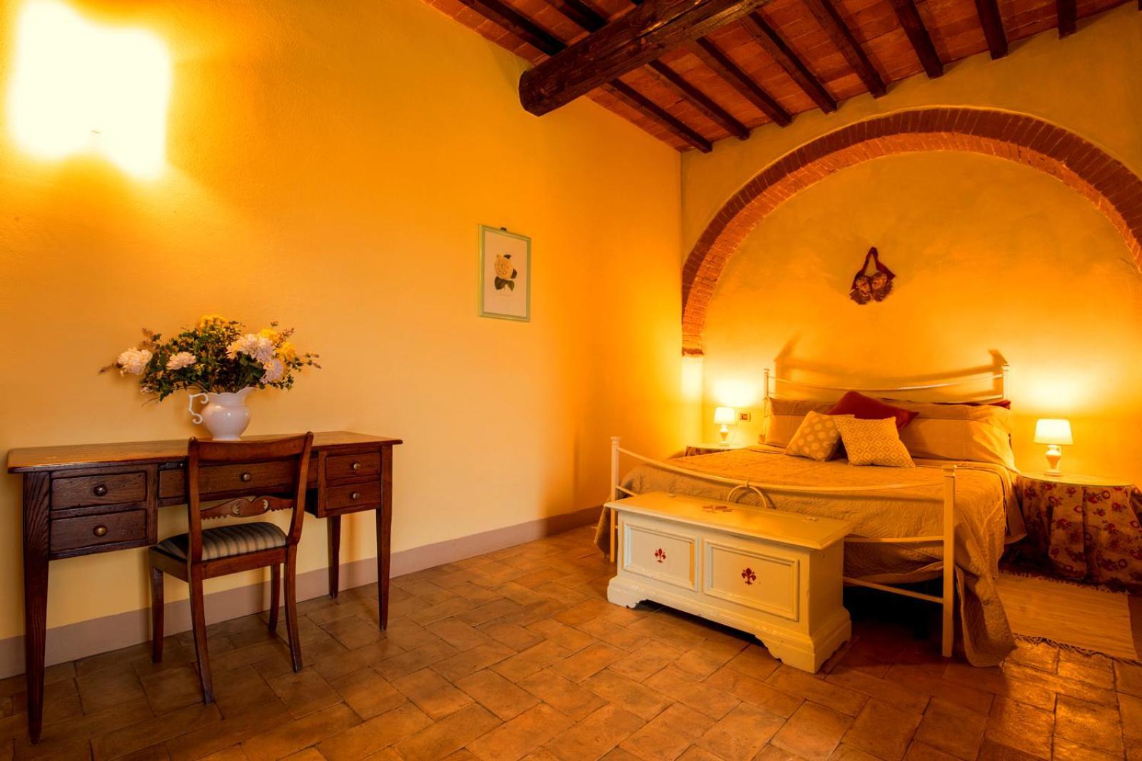 Podere Il Belvedere Su Cortona Castiglion Fiorentino Szoba fotó